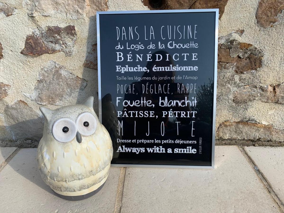 Le Logis de la Chouette Hotel Baugé Eksteriør billede